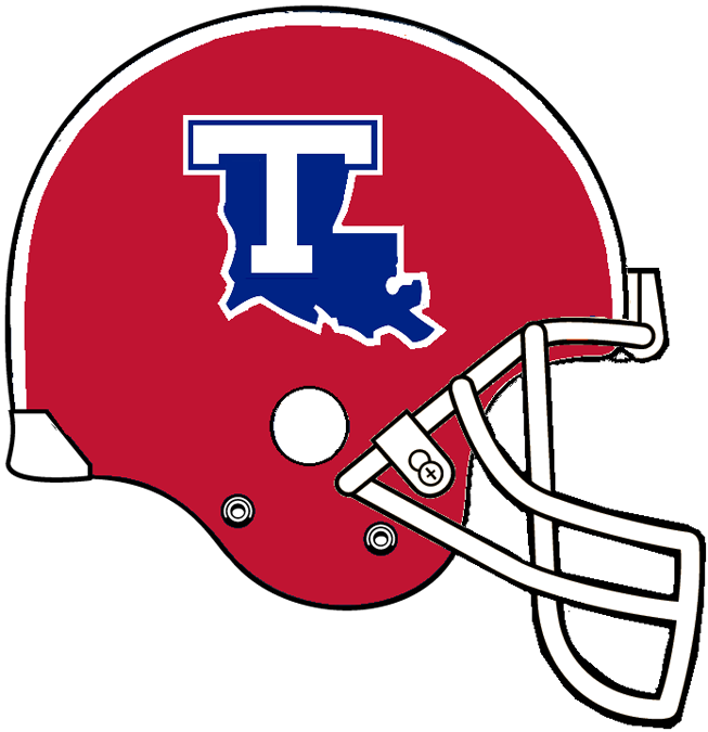 Louisiana Tech Bulldogs 2008-Pres Helmet Logo diy DTF decal sticker